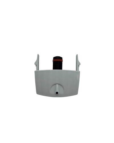 TIMELESS WHITE SOAP DISPENSER COMPLETE PUSH BUTTON